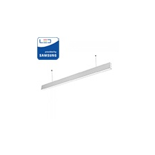 V-tac Ipari függeszthető, lineáris, LED lámpatest (40W - 120°) 4000K- szürke világítás