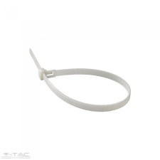 V-tac Kábelkötegelő fehér 2,5x200 mm (100db/csomag) - 11163 villanyszerelés