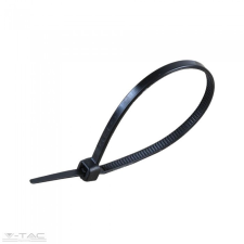 V-tac Kábelkötegelő fekete 2,5x200 mm (100db/csomag) - 11164 villanyszerelés