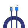 V-tac kék, USB - Micro USB 1m hálózati kábel - SKU 8496
