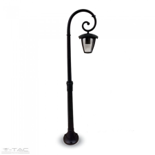 V-tac Kerti fekete pózna lámpa E27 - 7060 kültéri világítás