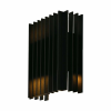 V-tac kétirányú kültéri fali LED lámpa, 2x6W, természetes fehér, fekete házzal - SKU 10560
