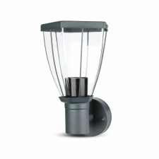 V-tac kültéri fali lámpa, sötét szürke, E27 foglalattal - SKU 8628 kültéri világítás