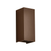 V-tac kültéri, kétirányú szögletes 10W corten barna fali LED lámpa, CCT - SKU 24347