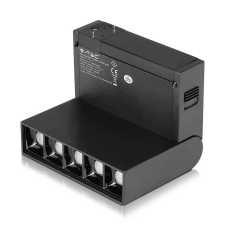 V-tac LED dönthető spotlámpa mágneses sínhez 10W CRI>90 UGR világítás