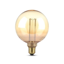 V-tac LED lámpa , égő , izzószálas hatás , filament , gömb , E27 foglalat , G125 , 4 Watt ,... izzó