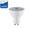 V-tac LED lámpa GU10 (8W/110°) hideg fehér, PRO Samsung