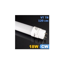 V-tac Nano-Plastic T8 LED fénycső (120 cm) 18W - (6400K) izzó
