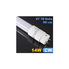 V-tac Nano-Plastic T8 LED fénycső (90 cm) 14W - (6000K) izzó