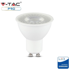 V-tac PRO LED lámpa izzó, 8W 38° GU10 - Meleg fehér - 875 izzó