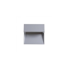 V-tac StepLight-L LED lépcsővilágító - négyzet, szürke (3W) term. f. kültéri világítás