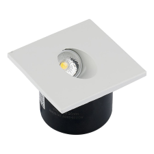 V-tac süllyeszthető LED lépcső szögletes lámpa 3W, meleg fehér - 211209 világítás