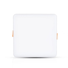 V-tac süllyeszthető mennyezeti szögletes LED panel 15W hideg fehér - SKU 619 világítás