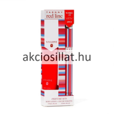 V.V.LOVE Tarnny Red Line ajándékcsomag ( EDT 35ml + Testápoló 35ml ) kozmetikai ajándékcsomag