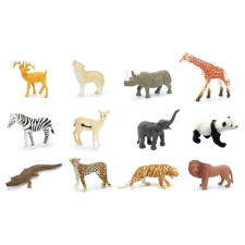 Vadállat figurák készlet 12 db 10 cm játékfigura