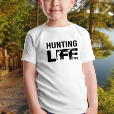  Vadász gyerek póló - Hunting Life gyerek póló