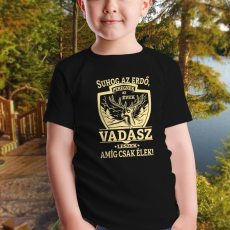  Vadász gyerek póló - Vadász leszek amíg csak élek