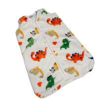 Vaganza 2 Rétegű Wellsoft Hálózsák - Fehér Alapon Dinó 62 hálózsák, pizsama