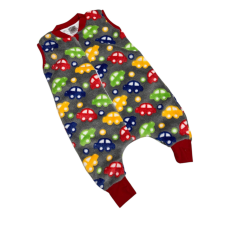 Vaganza 2 Rétegű Wellsoft Tipegő Hálózsák - Szürke Autós 74 hálózsák, pizsama