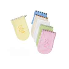 Vaganza Fürdetőkesztyű hímzett – Kék babaápolási kellék