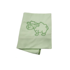  Vaganza Pamut babatakaró, hímzett 70×90 – Zöld/Bari babaágynemű, babapléd