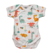 Vaganza Pamut Rövid Ujjú Body Békanyakú 50 - Dino kombidressz, body