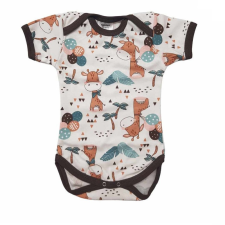 Vaganza Pamut Rövid Ujjú Body Békanyakú 50 - Zsiráf kombidressz, body