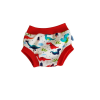 Vaganza Pelenkára húzható bugyi - Dínó/Piros Szegély/86