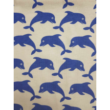 Vaganza Strech lepedő mintás 40x90cm - Delfin lakástextília