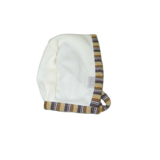 Vaganza Újszülött Cérna Babasapka 36 - Ekrü babasapka, sál