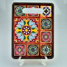 VÁGÓDESZKA 3D FALI KER.15X20CM MANDALA III. konyhai eszköz