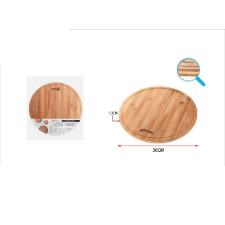  VÁGÓDESZKA BAMBUSZ KEREK 36X1,3CM konyhai eszköz