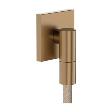  Vakolat alatti kivezetés Hansgrohe FixFit Fine E visszacsapó szeleppel csiszolt bronz 28883140 csaptelep