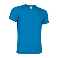 Valento RESISTANCE lélegző, unisex, rövid ujjú technikai póló, Tropical Blue-L férfi póló