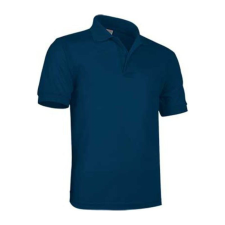 Valento ULISES, rövid ujjú, unisex galléros póló, Orion Navy Blue-2XL férfi póló