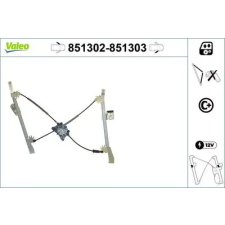 Valeo ablakemelő 851302 autóalkatrész