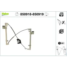 Valeo ablakemelő VALEO 850918 autóalkatrész