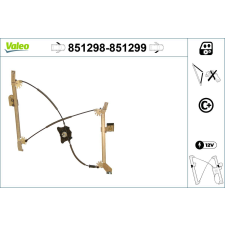 Valeo ablakemelő VALEO 851298 autóalkatrész