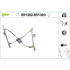 Valeo ablakemelő VALEO 851302 autóalkatrész