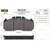 Valeo fékbetétkészlet, tárcsafék VALEO 882226