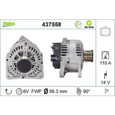 Valeo generátor 437558 autóalkatrész