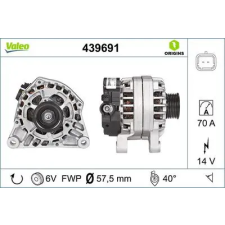 Valeo generátor 439691 autóalkatrész