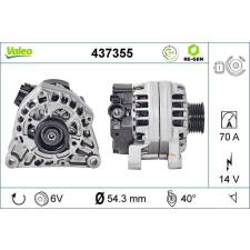 Valeo generátor VALEO 437355 autóalkatrész