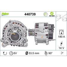 Valeo generátor VALEO 440739 autóalkatrész