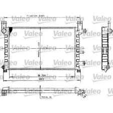 Valeo hűtő, motorhűtés 730483 autóalkatrész