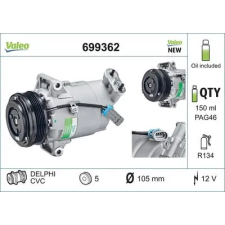 Valeo kompresszor, klíma 699362 autóalkatrész