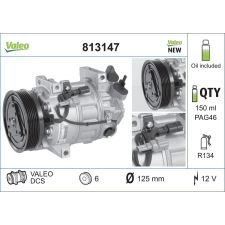 Valeo kompresszor, klíma VALEO 813147 autóalkatrész