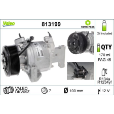 Valeo kompresszor, klíma VALEO 813199 autóalkatrész