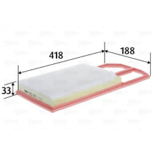 Valeo légszűrő 585395 autóalkatrész