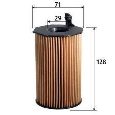 Valeo olajszűrő 586638 autóalkatrész